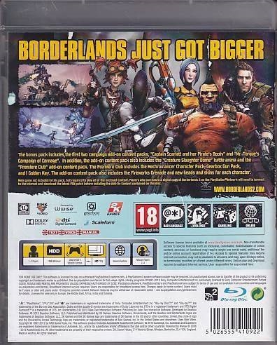 Borderlands 2 Add-On Content Pack - PS3  (B Grade) (Genbrug)